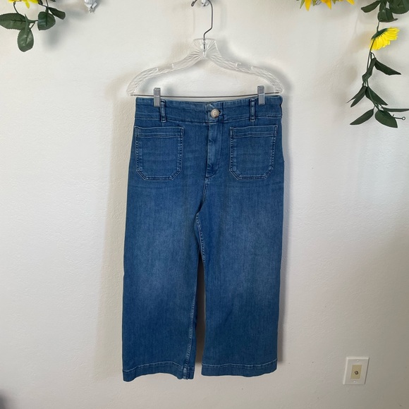 Maeve by Anthropologie “the Colette” jeans in denim medium blue - Picture 3 of 9